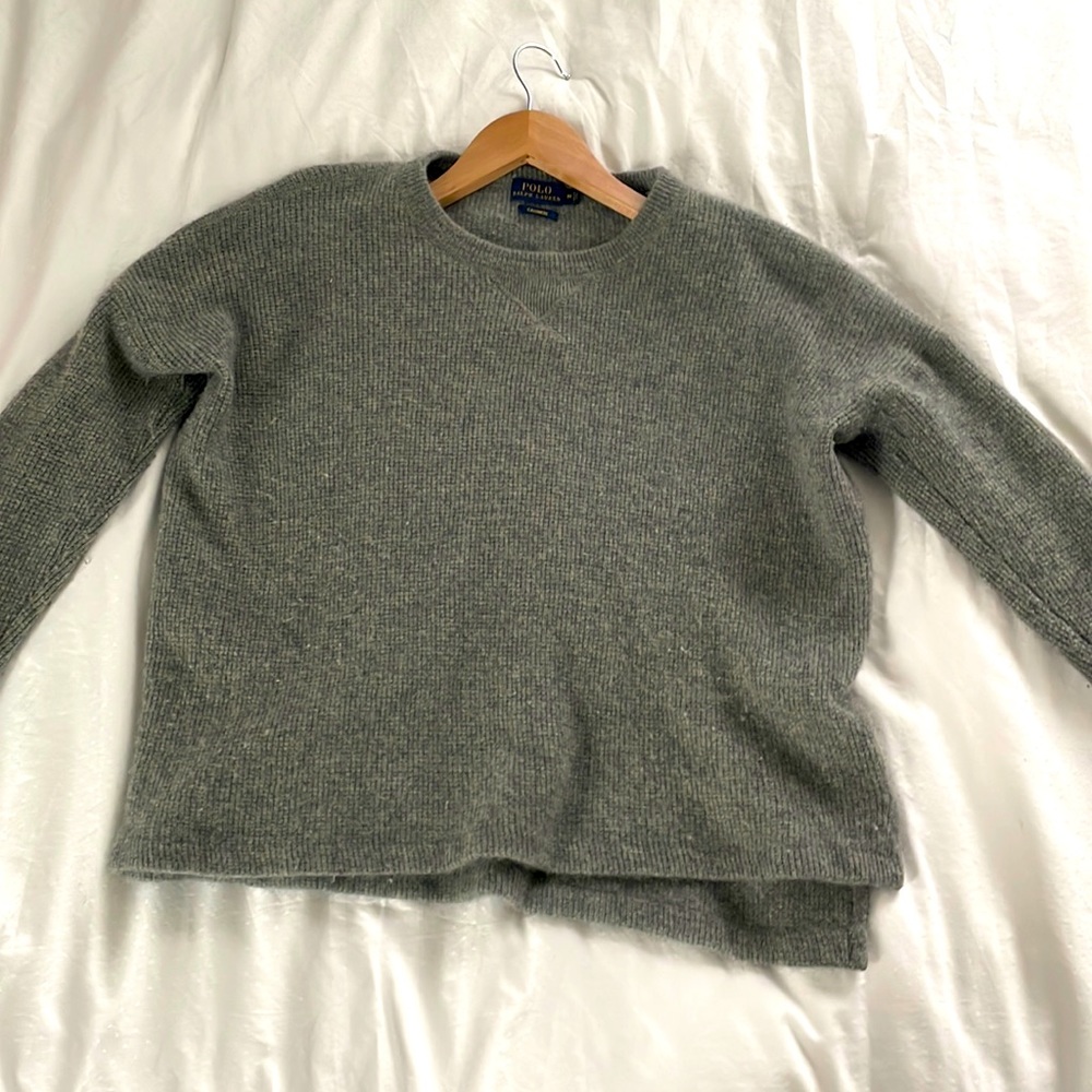 Cashmere Grey Polo Ralph Lauren Sweater